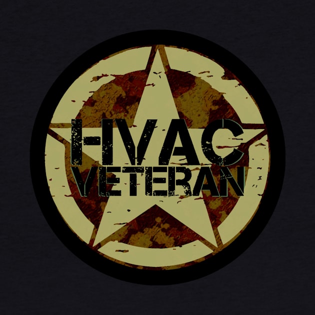 Hvacr Veteran Tech Desert Camo by The Hvac Gang